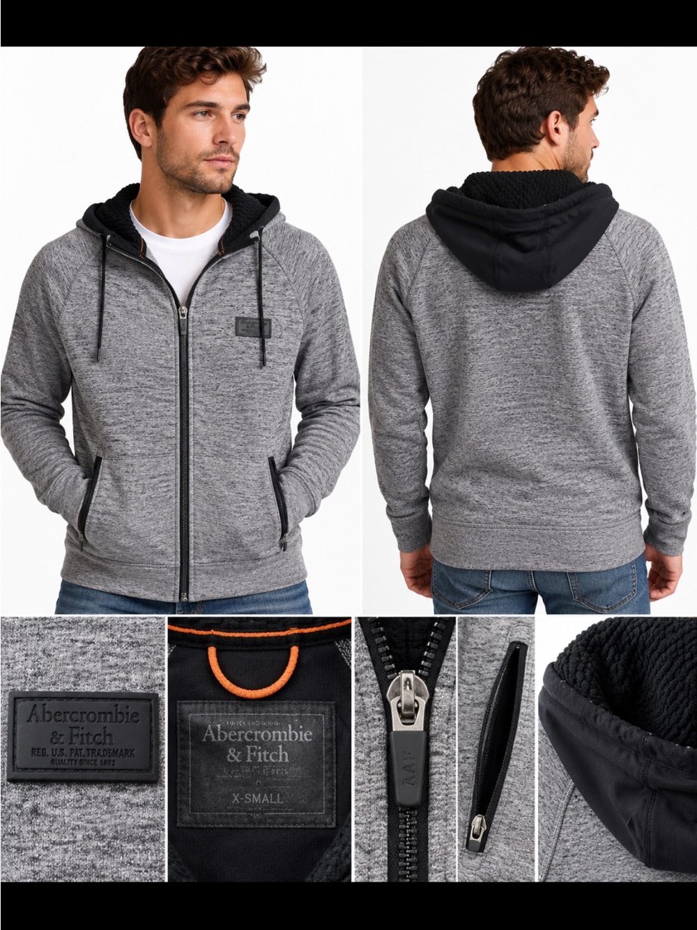 Abercrombie & Fitch Men Sweater Subcategory Identification